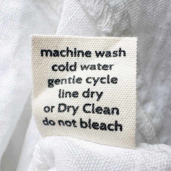 100% Linen white Tank. Size XS-S - Picture 5 of 5